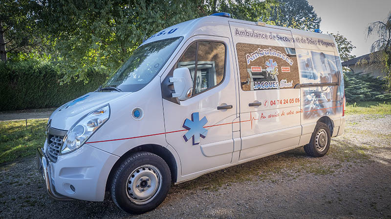 Ambulance de nuit Polliat